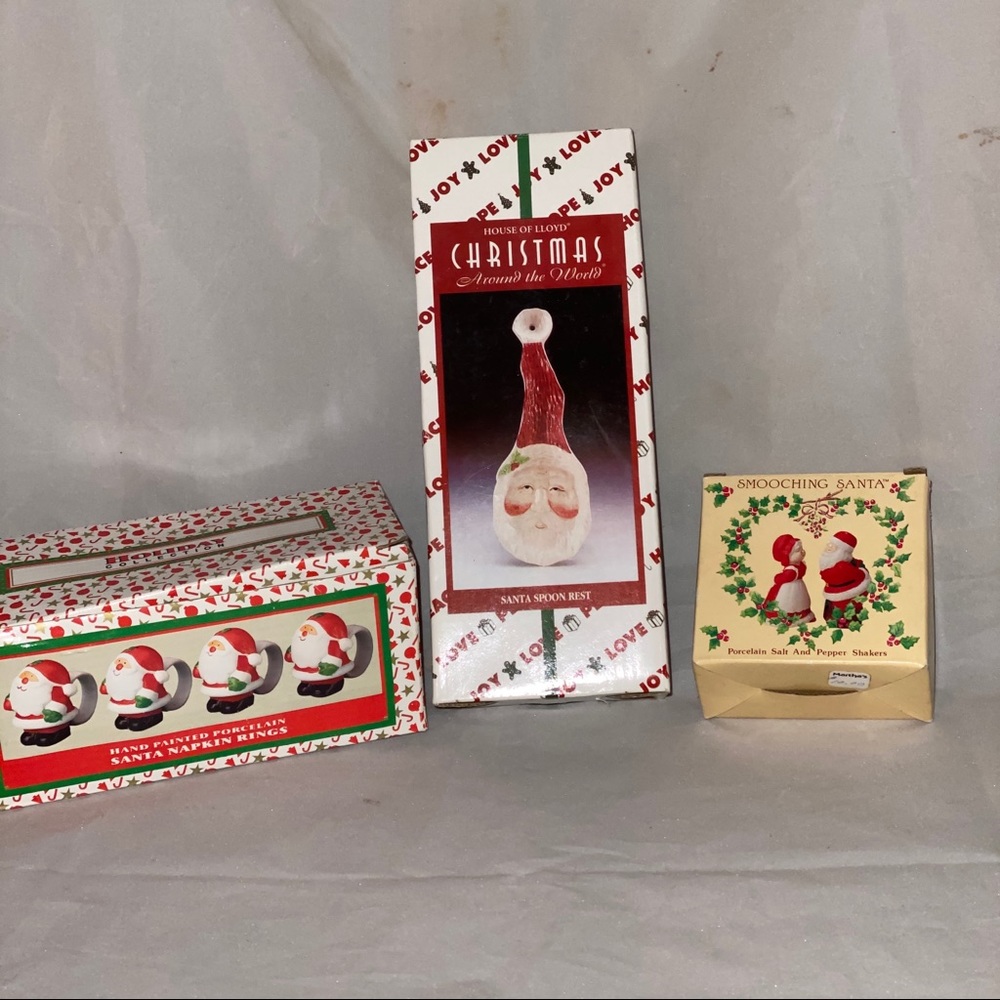 Santa’s Kitchen Items Lot of 3